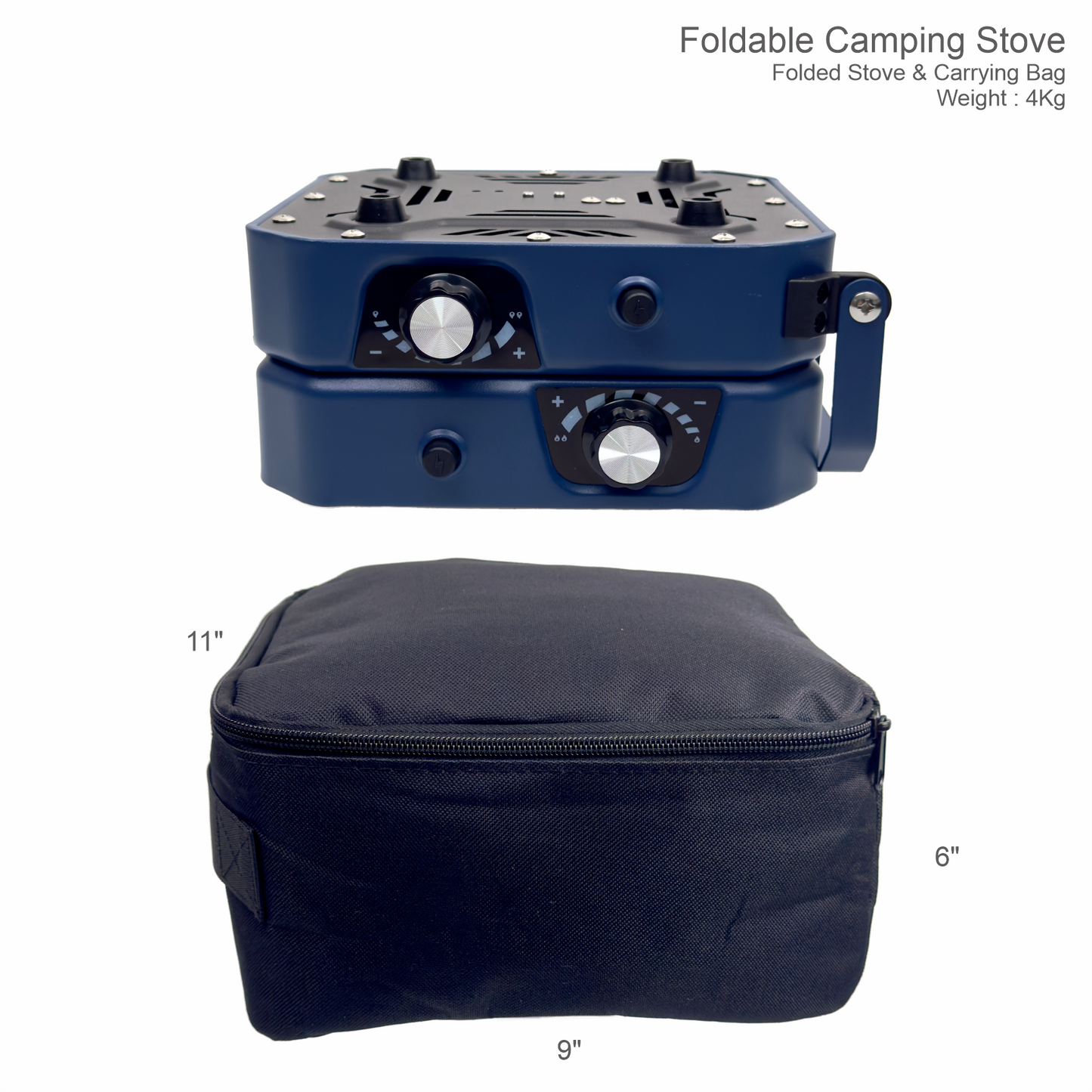 Dual Burner Folding Camping Stove