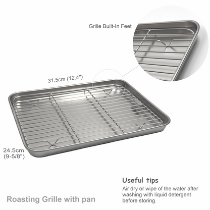 Stainless Roasting Pan w/ Rack