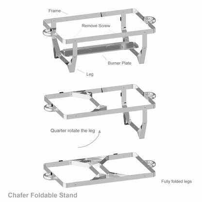 Stainless Rectangular Food Chafer