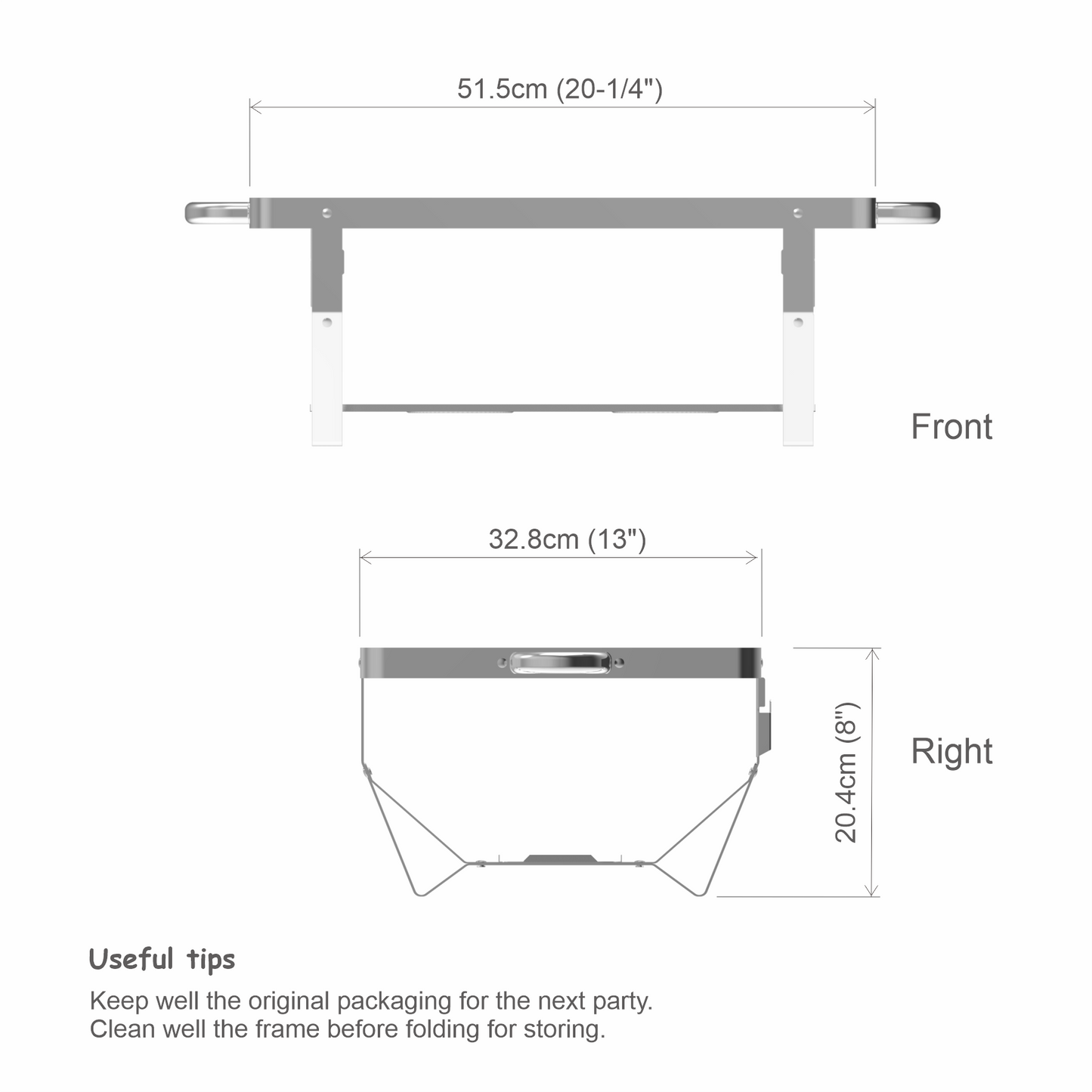 Stainless Rectangular Food Chafer