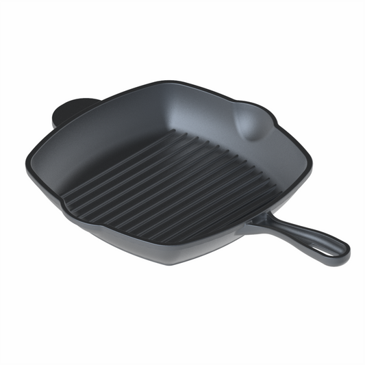 Cast Iron Skillet Square Grill Pan