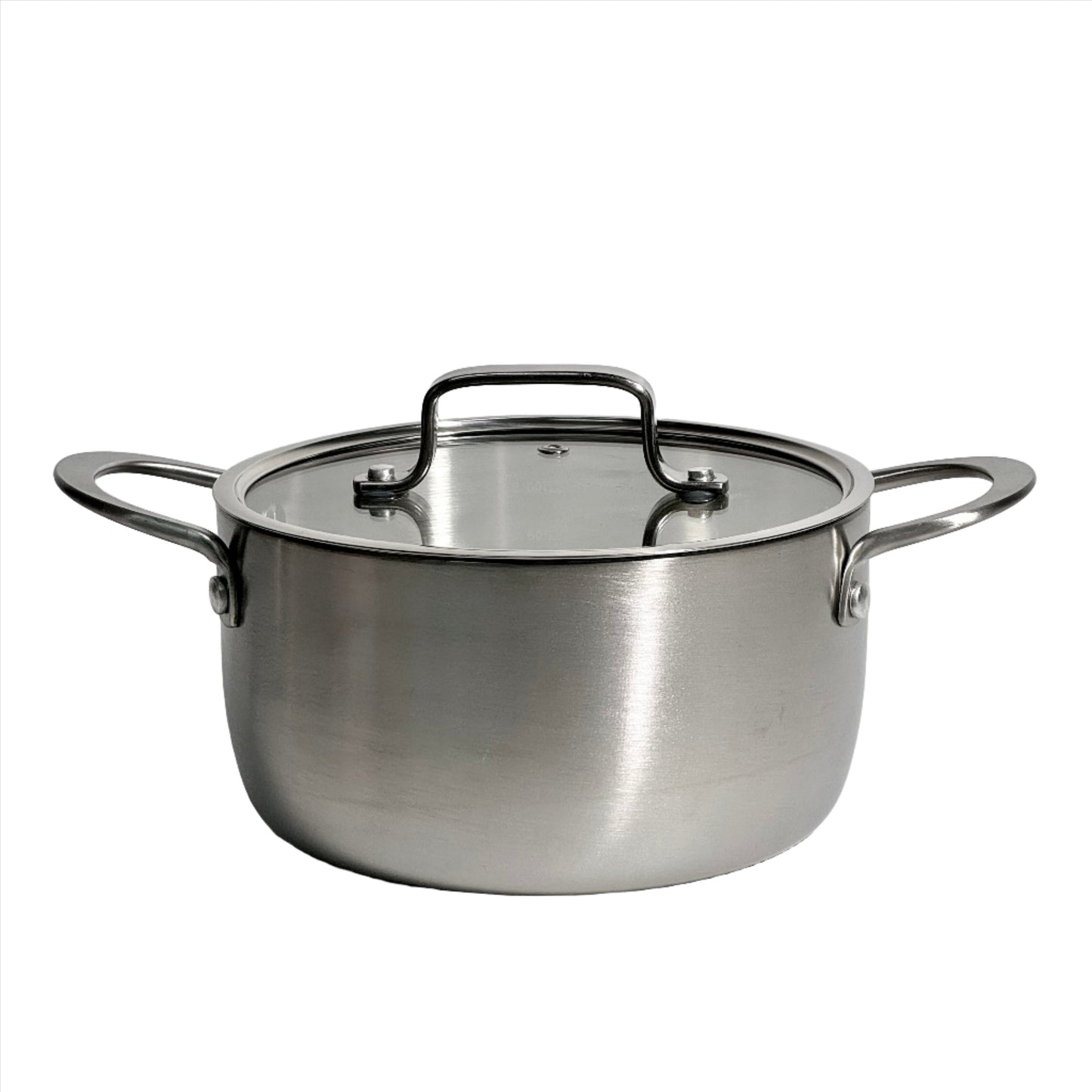 Stainless Soup Pot w/ Glass Lid